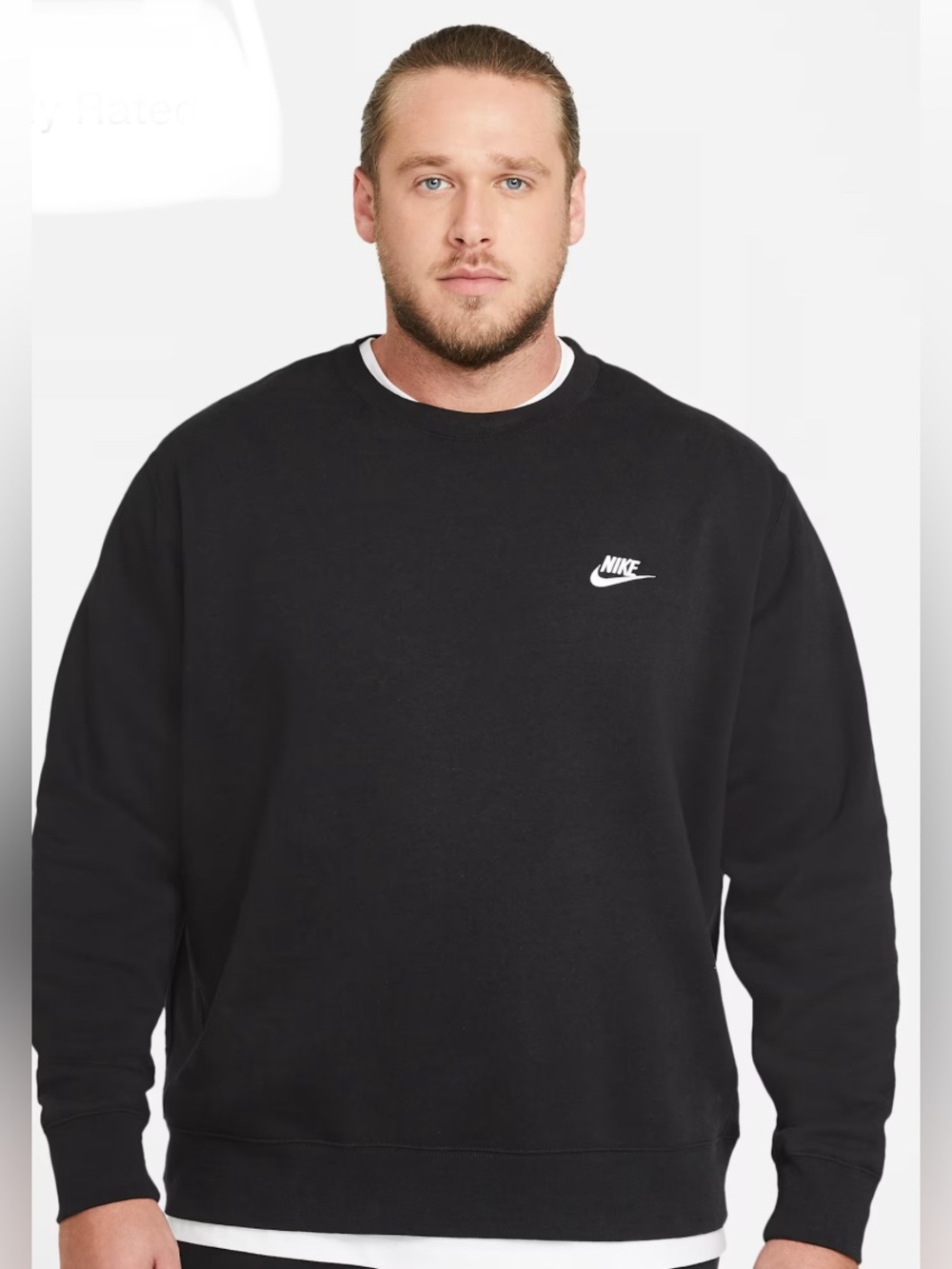 NWT Nike Men’s Black Sweatshirt